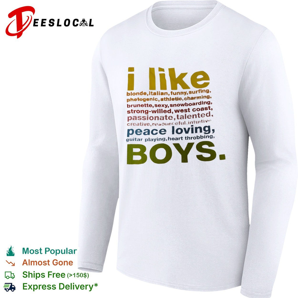 I like boys shirt