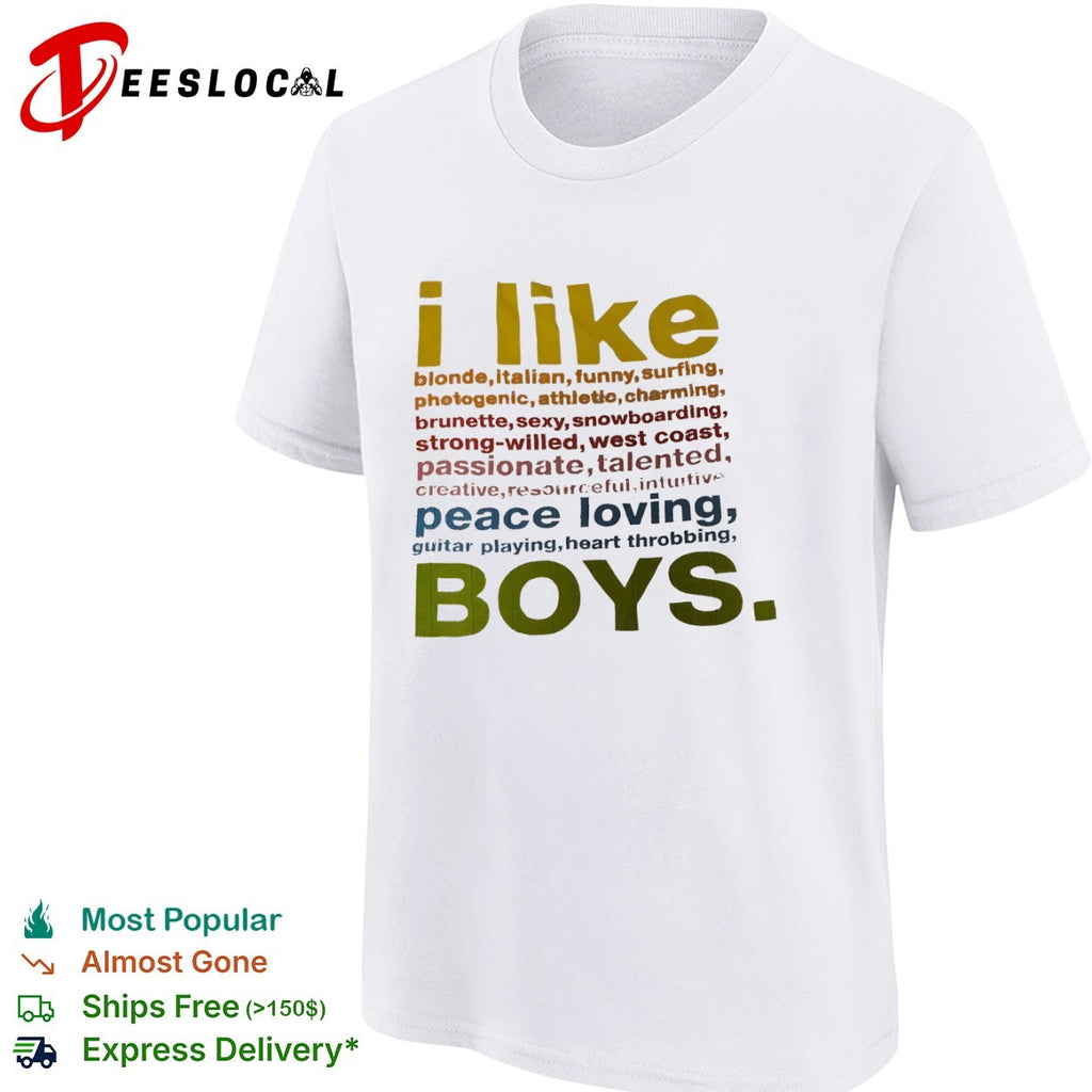 I like boys shirt