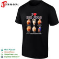 I love big jugs pottery moonshine jug collector humor shirt