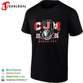 I love cum 2026 World Cup USA Mexico Canada flags globe shirt
