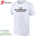 I love my boyfriends all 3 of them shirt