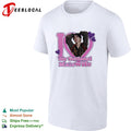 I love my fictional male wife K pop idol photo hearts shirt