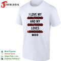 I love my girlfriend and my girlfriend loves Jungkook BTS music shirt
