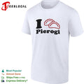 I love pierogi Polish food lover graphic shirt