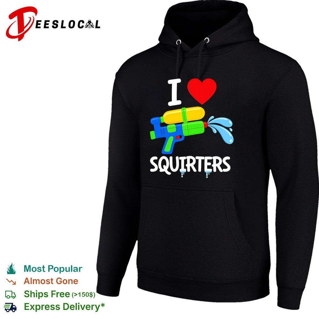 I love squirters water gun funny shirt
