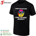 I may be old but I got to see Jerry Grateful Dead dancing bears shirt