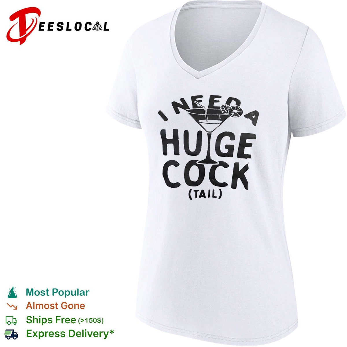 I need a huige cock tail shirt