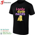 I only date nerds Frog shirt