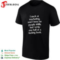I suck at marketing and I have no people skills but I write one hell of a book shirt