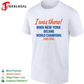 I was there when New York became world champions 2025 2026 shirt