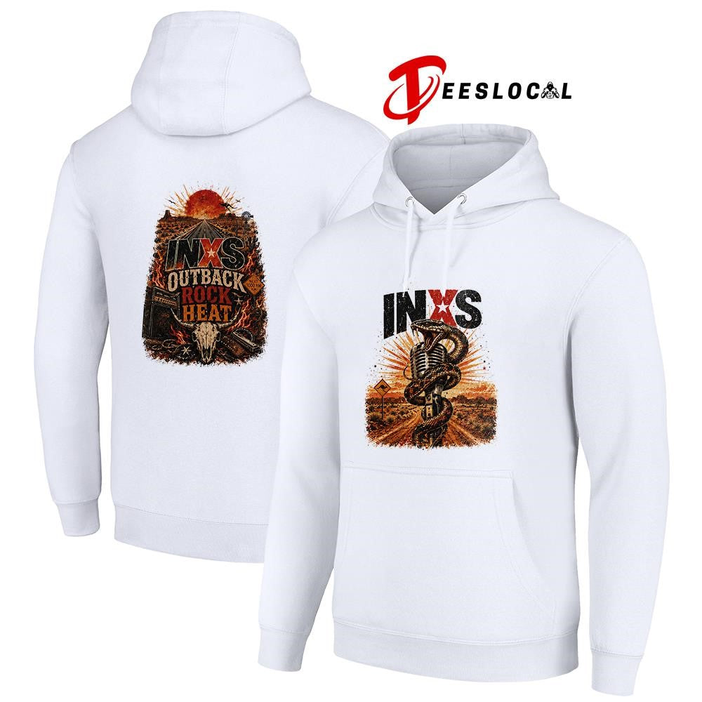 INXS outback rock heat graphic shirt
