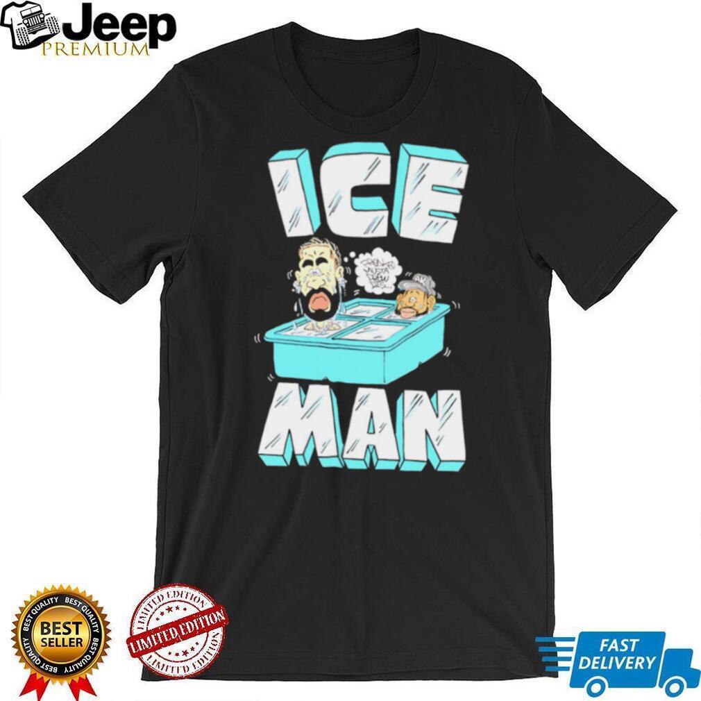 Ice Man Cold Plunge Tub Cartoon Fitness T Shirt