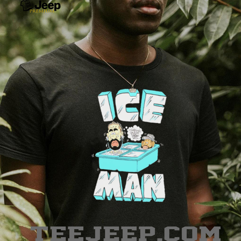 Ice Man Cold Plunge Tub Cartoon Fitness T Shirt