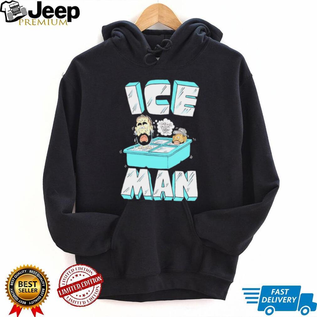 Ice Man Cold Plunge Tub Cartoon Fitness T Shirt
