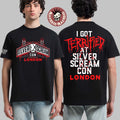 Ice Nine Kills Silver Scream Con London 2025 Event Tee I Got Terrified T-Shirt