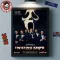 Ice Nine Kills X Ghost Face Scream 7 Nightmare On The Knife Part One Merch Twisting The Knife Home Decor Poster Canvas