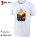 If you believe the dream lives on baseball cornfield built on faith rooted in America shirt