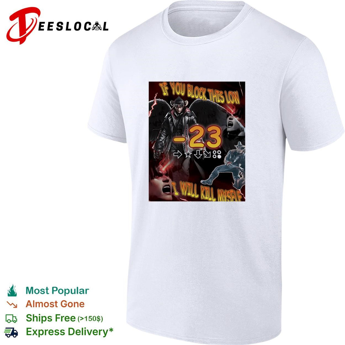 If you block this love game over villain meme bold poster shirt