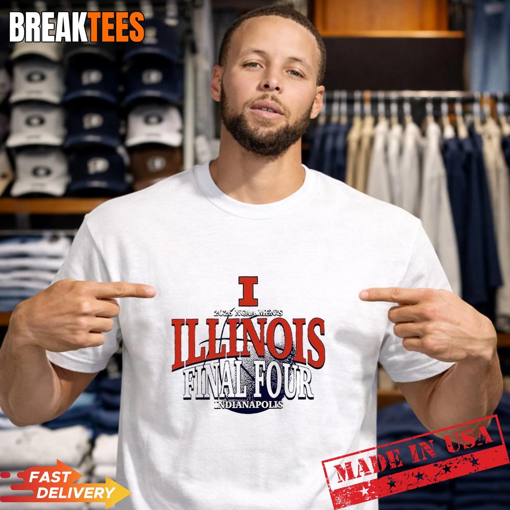 Illinois Basketball 2026 Final Four Indianapolis T-Shirt