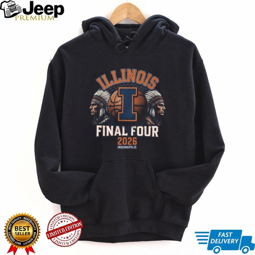 Illinois Fighting Illini 2026 Final Four Indianapolis Basketball Graphic T Shirt