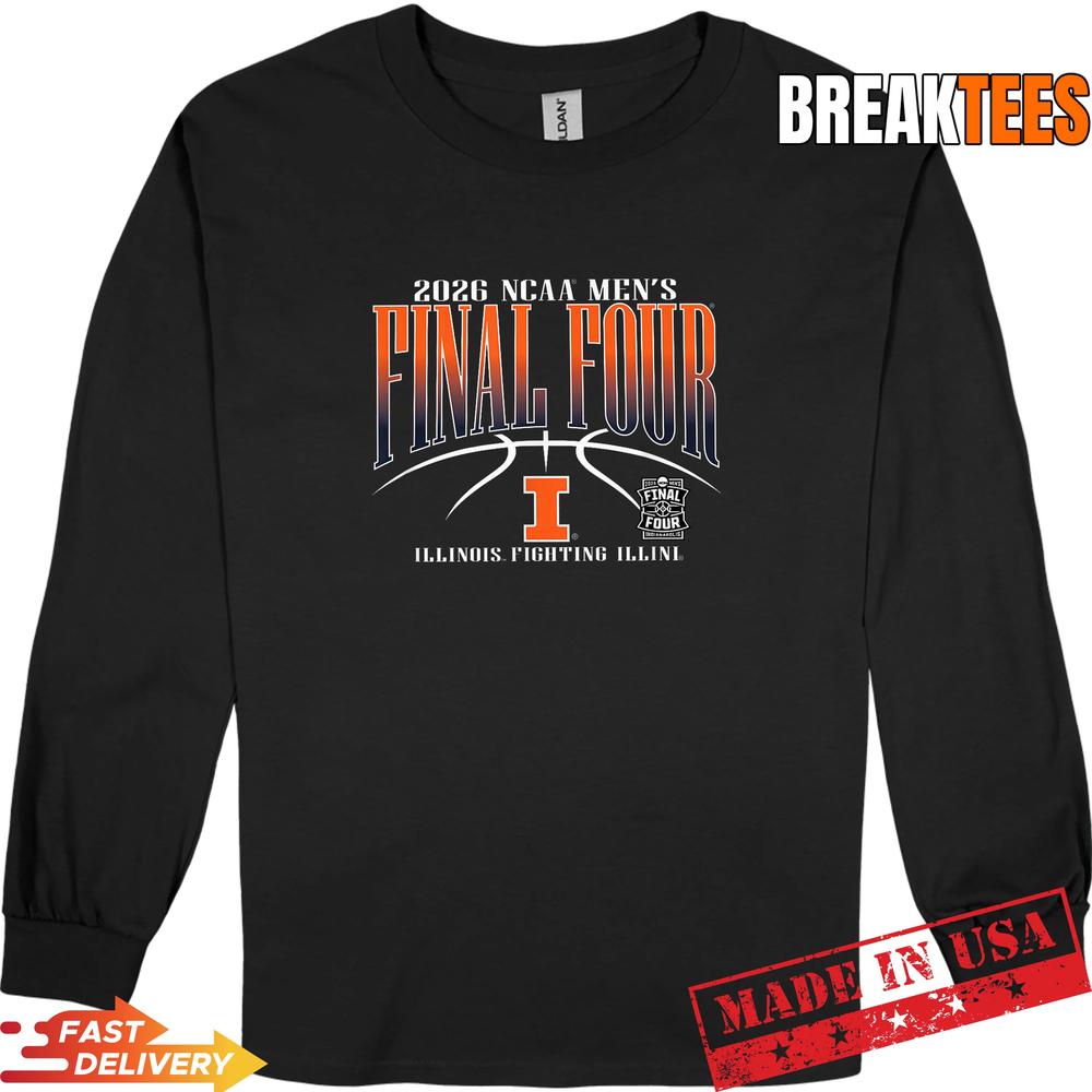 Illinois Illini Final Four 2026 Men’s Basketball T-Shirt