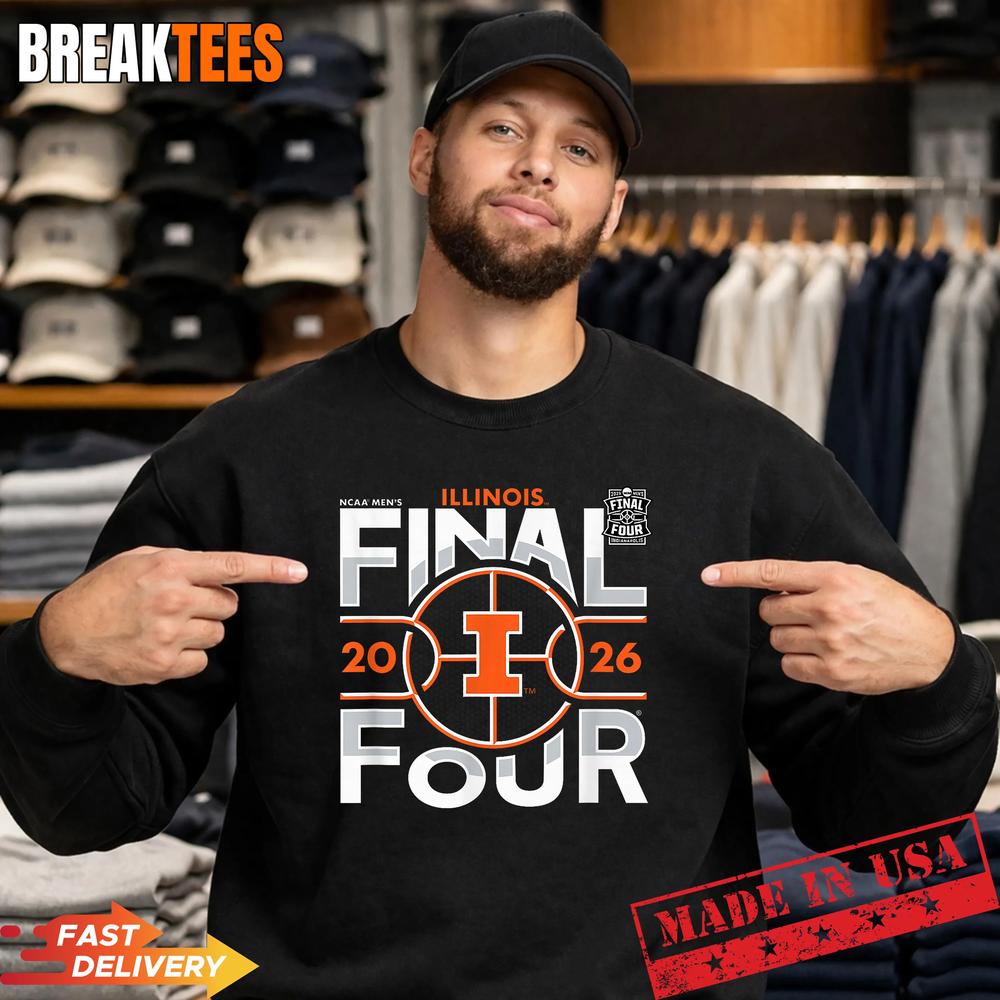 Illinois Illini Final Four 2026 Men’s March Madness Vibes T-Shirt