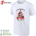 I’m dreaming of a Jimmy Buffett Christmas musician collage parrot poster shirt