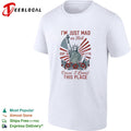I’m just mad as hell statue of liberty est 1776 flowers bold text shirt
