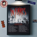 In Flames Europe 2026 Tour Schedule Dates Home Decor Poster Canvas