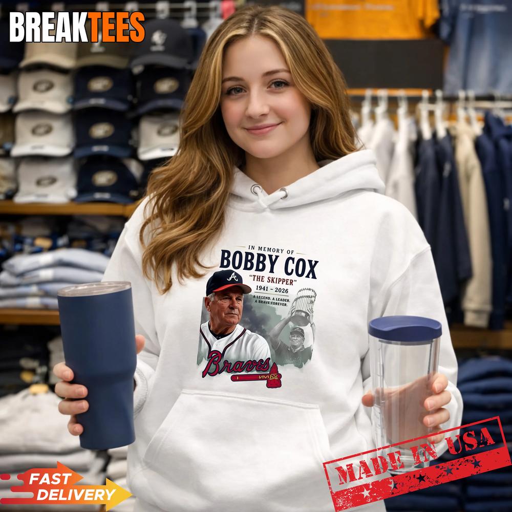In Memory Of Bobby Cox The Skipper 1941 – 2026 Atlanta Braves Baseball T-Shirt