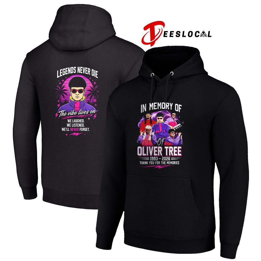 In loving memory of Oliver Tree legends never die the vibe lives on shirt