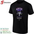 In memory of Oliver Tree halo portrait praying hands tribute shirt