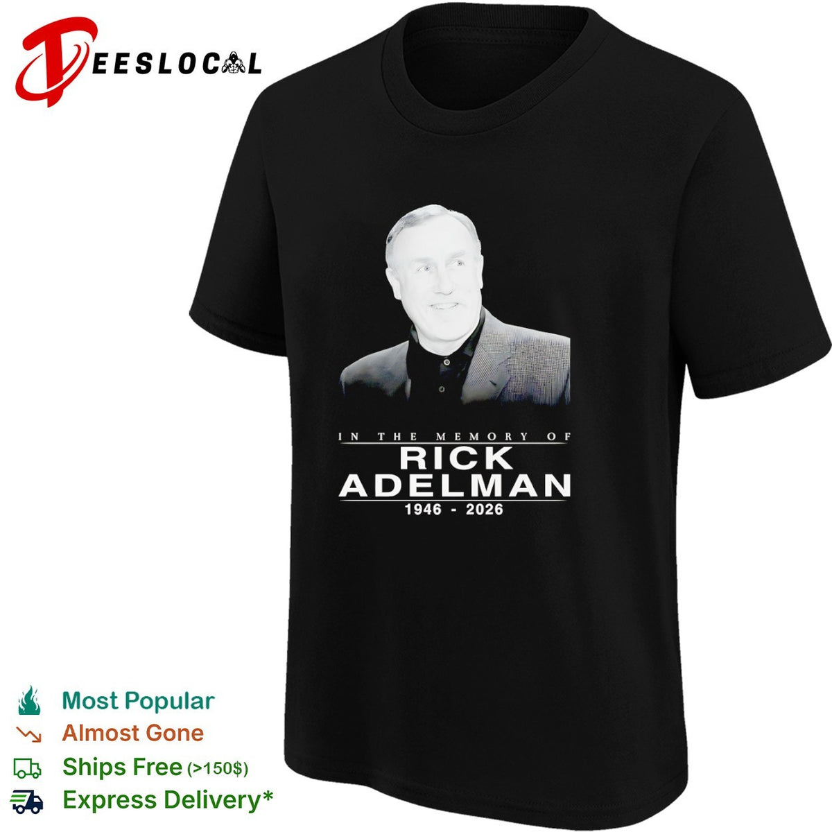 In the memory of Rick Adelman 1946 2026 NBA coaching tribute memorial shirt