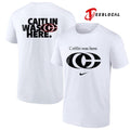 Indiana Fever Caitlin Clark Caitlin was here logo shirt