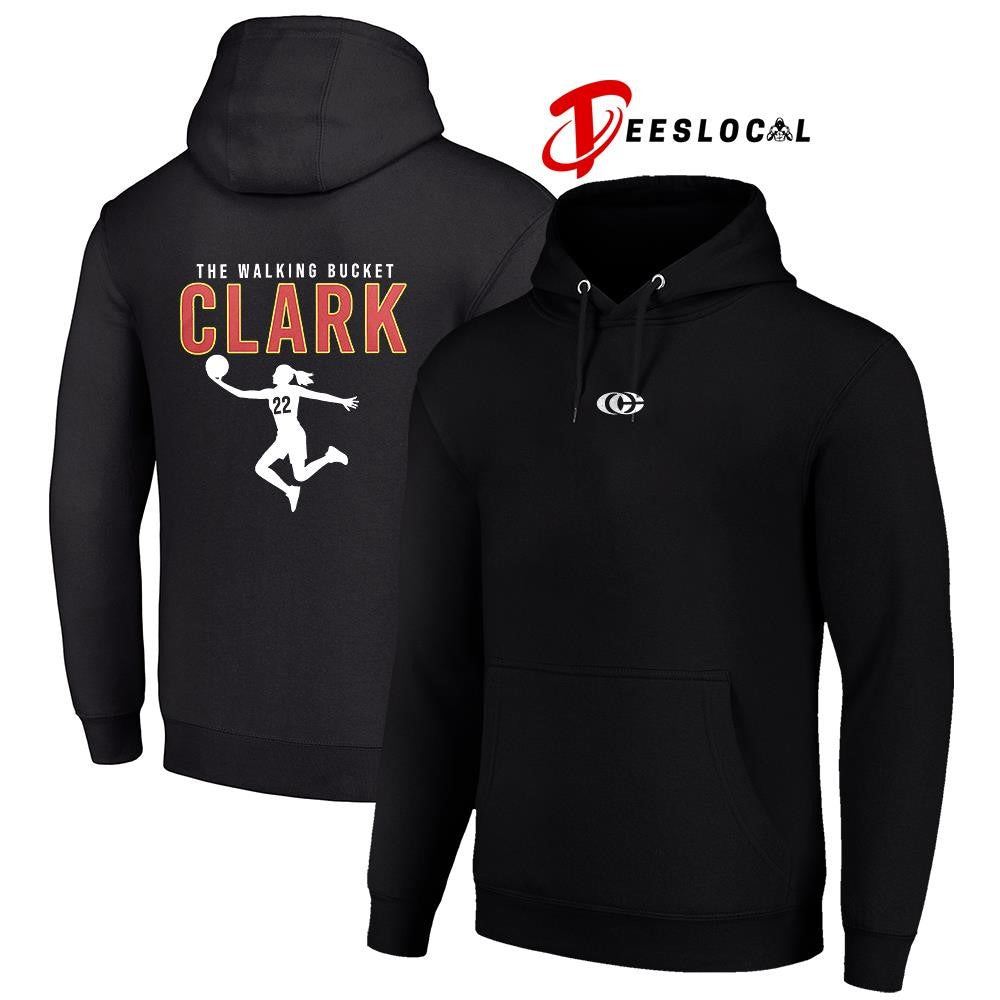Indiana Fever Caitlin Clark the walking bucket Clark silhouette shirt