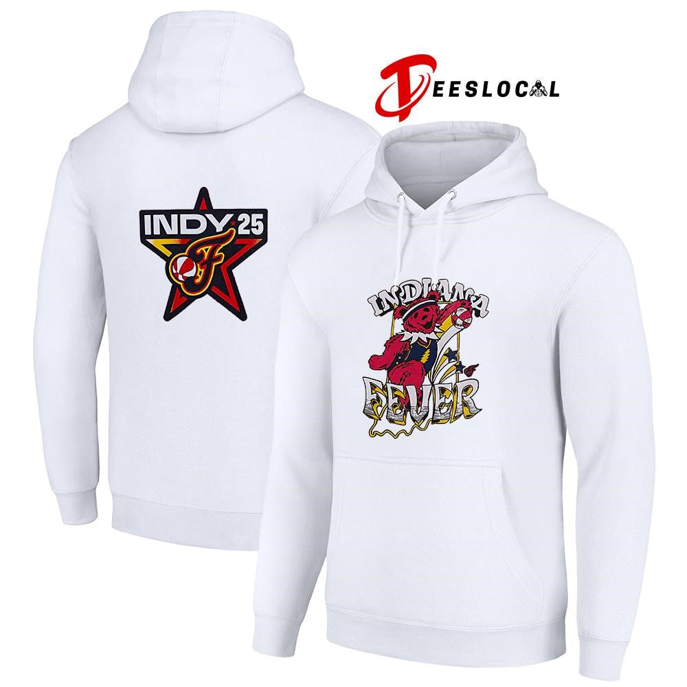 Indiana Fever x Grateful Dead bear shirt