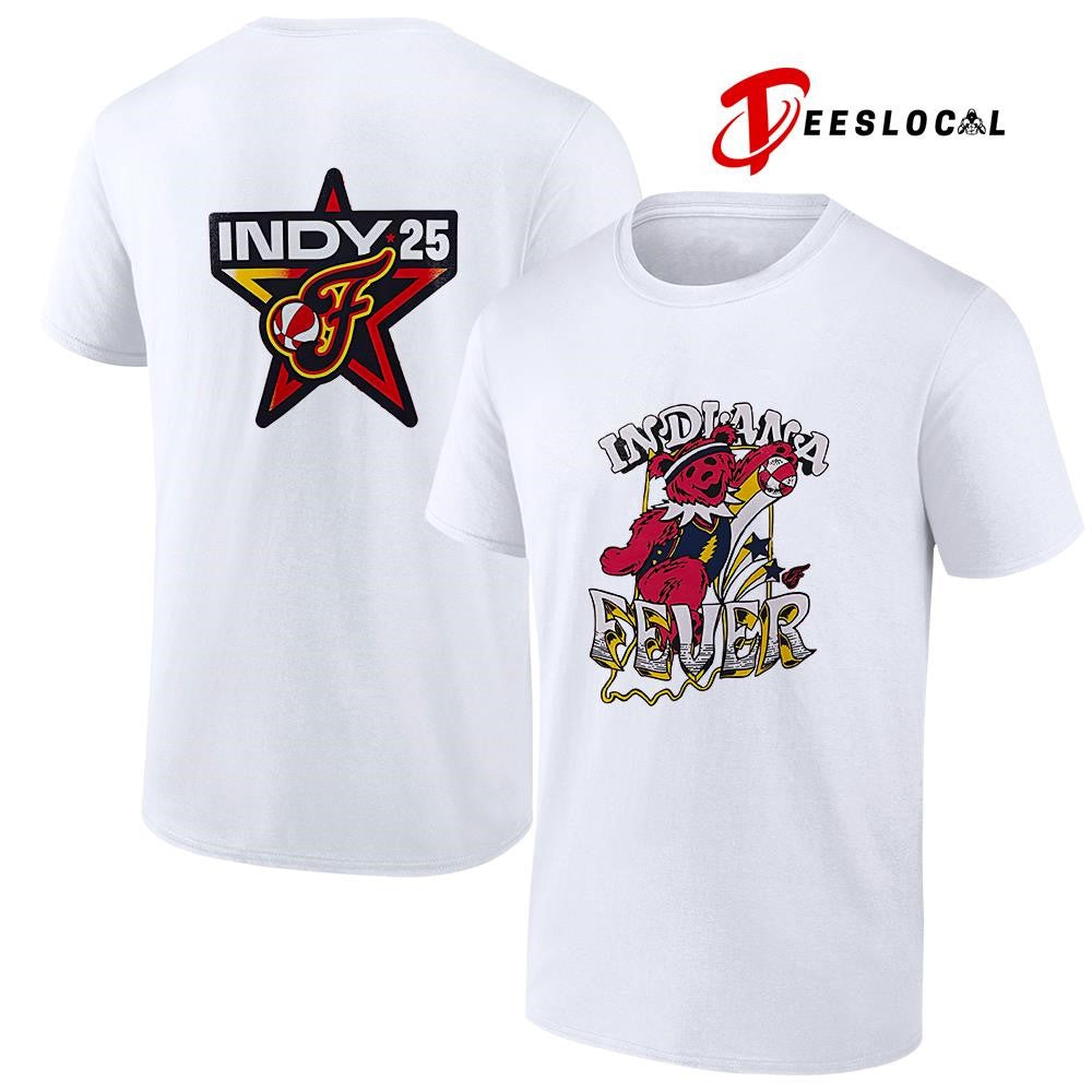 Indiana Fever x Grateful Dead bear shirt