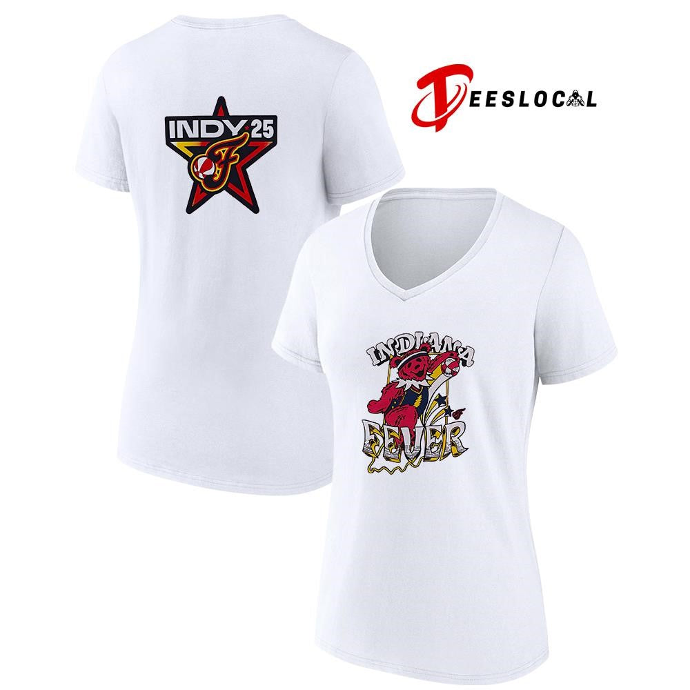 Indiana Fever x Grateful Dead bear shirt
