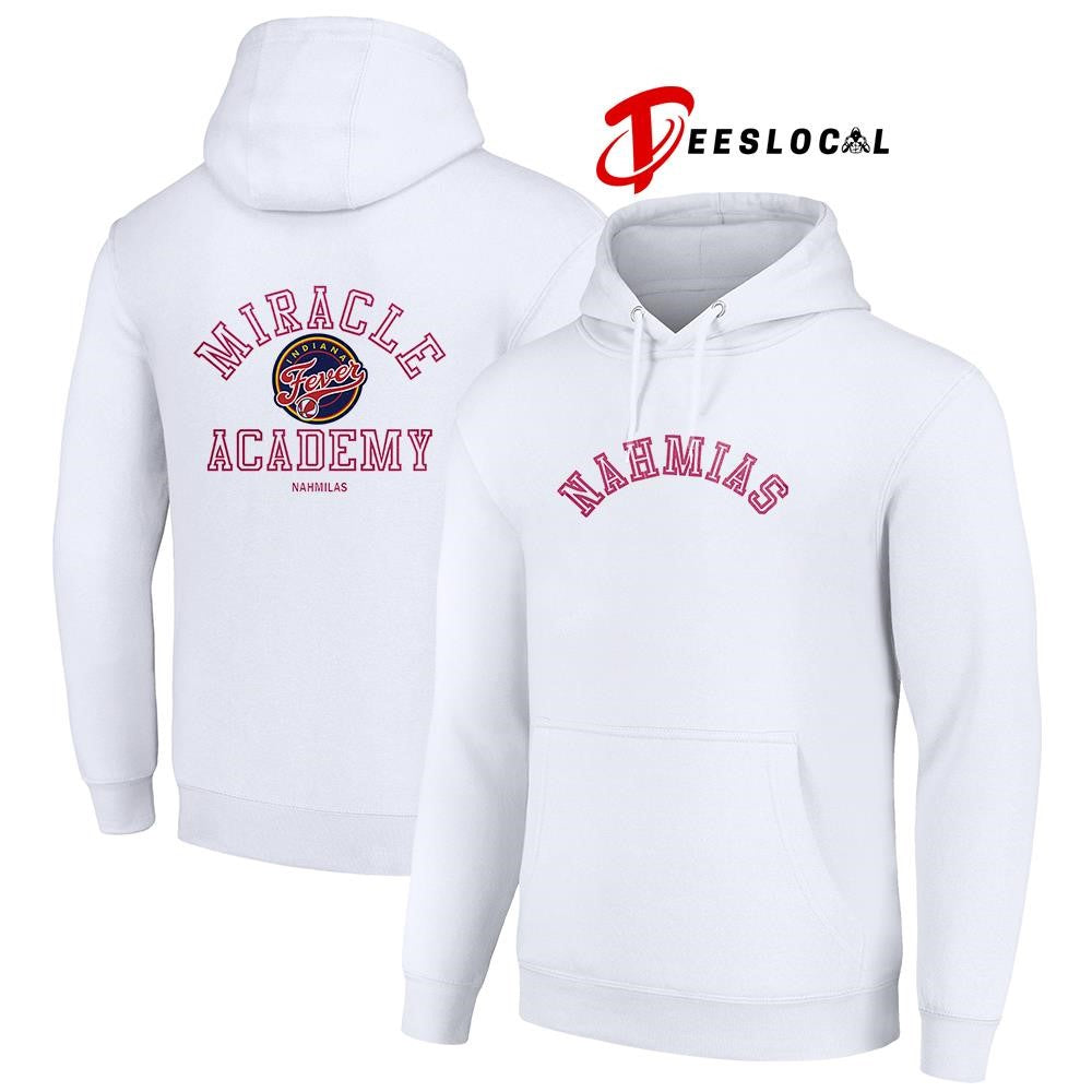 Indiana Fever x Nahmias miracle academy logo shirt
