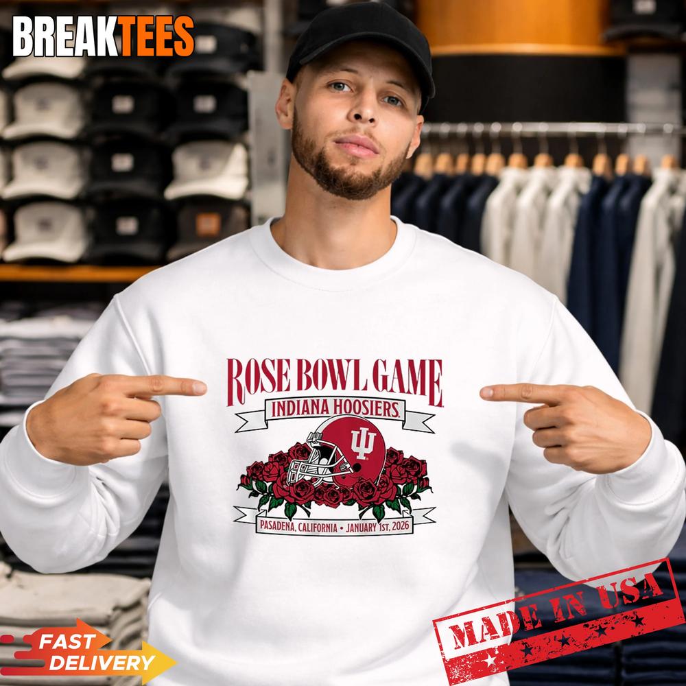 Indiana Football 2026 Rose Bowl Game Shirt
