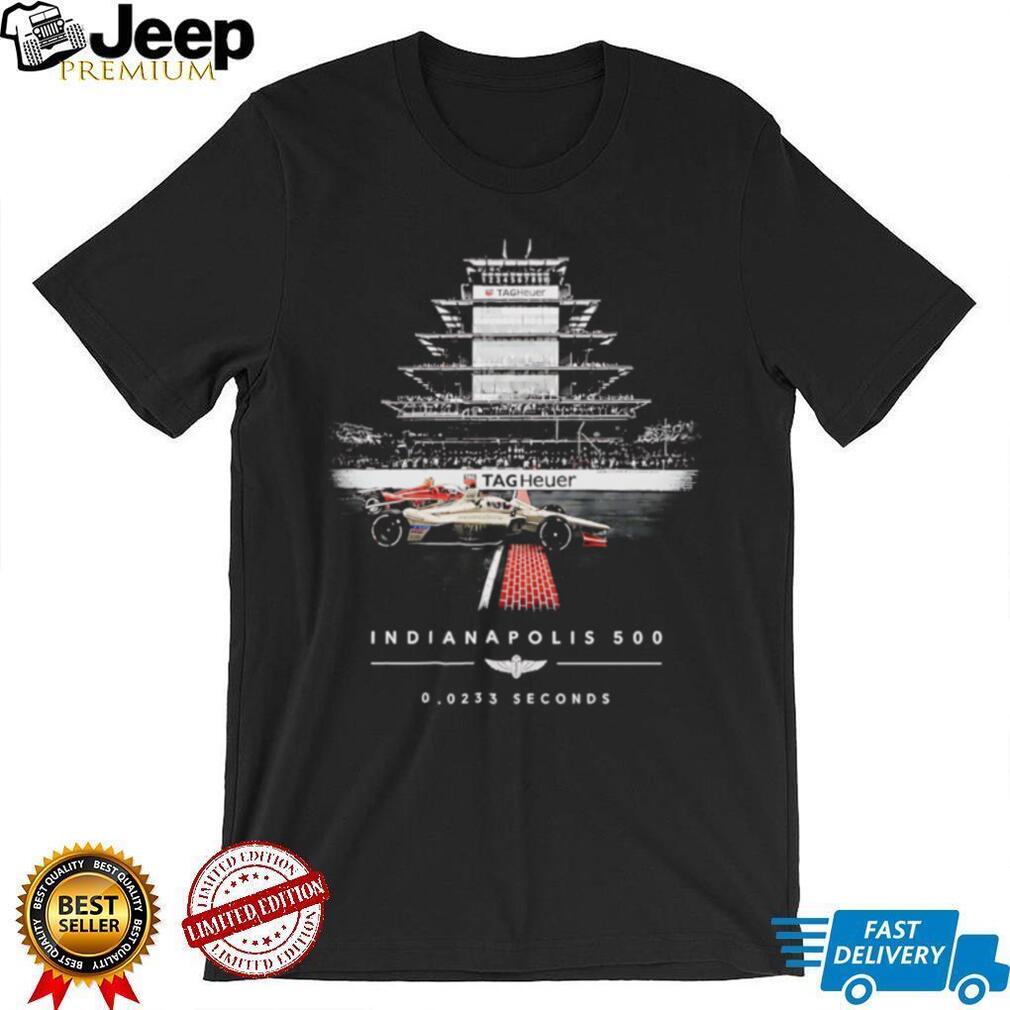 Indianapolis 500 Racing Track Finish Line Tag Heuer Speed Graphic T Shirt