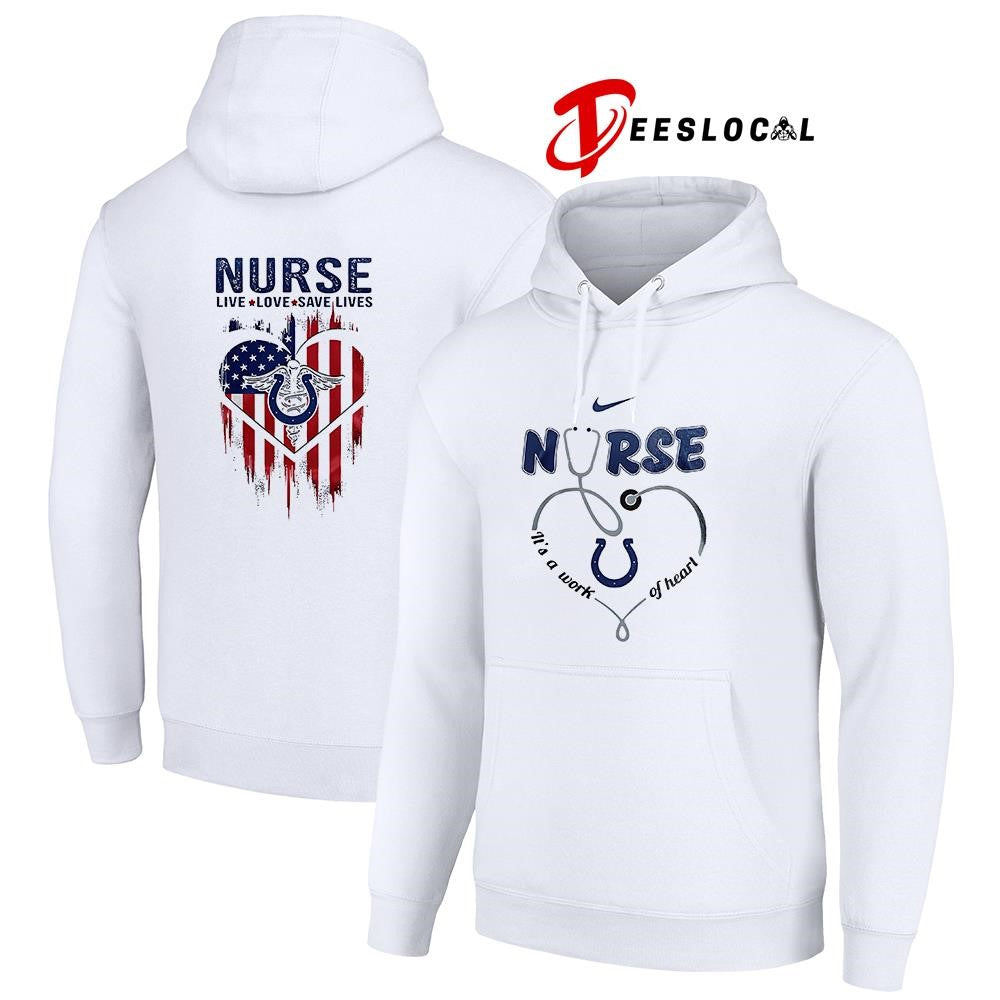 Indianapolis Colts x Army nurse it’s a work of heart shirt
