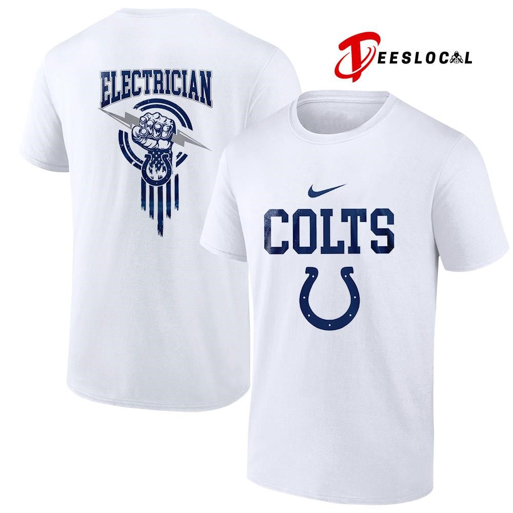Indianapolis Colts x Electrician logo shirt