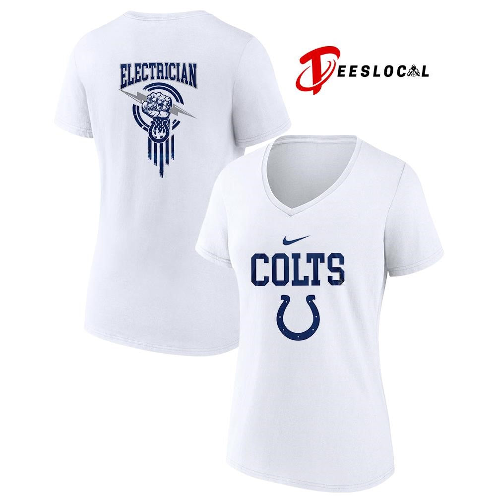 Indianapolis Colts x Electrician logo shirt