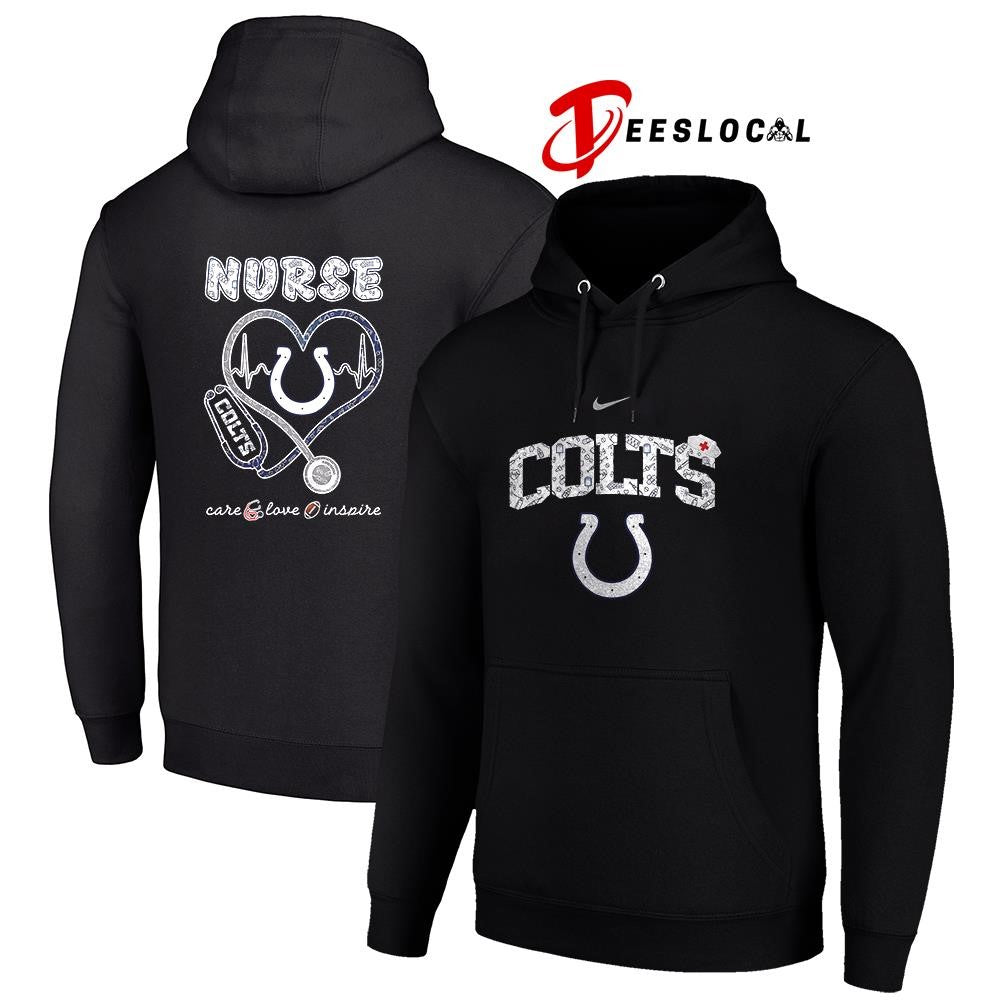 Indianapolis Colts x Nurse care love inspire logo shirt