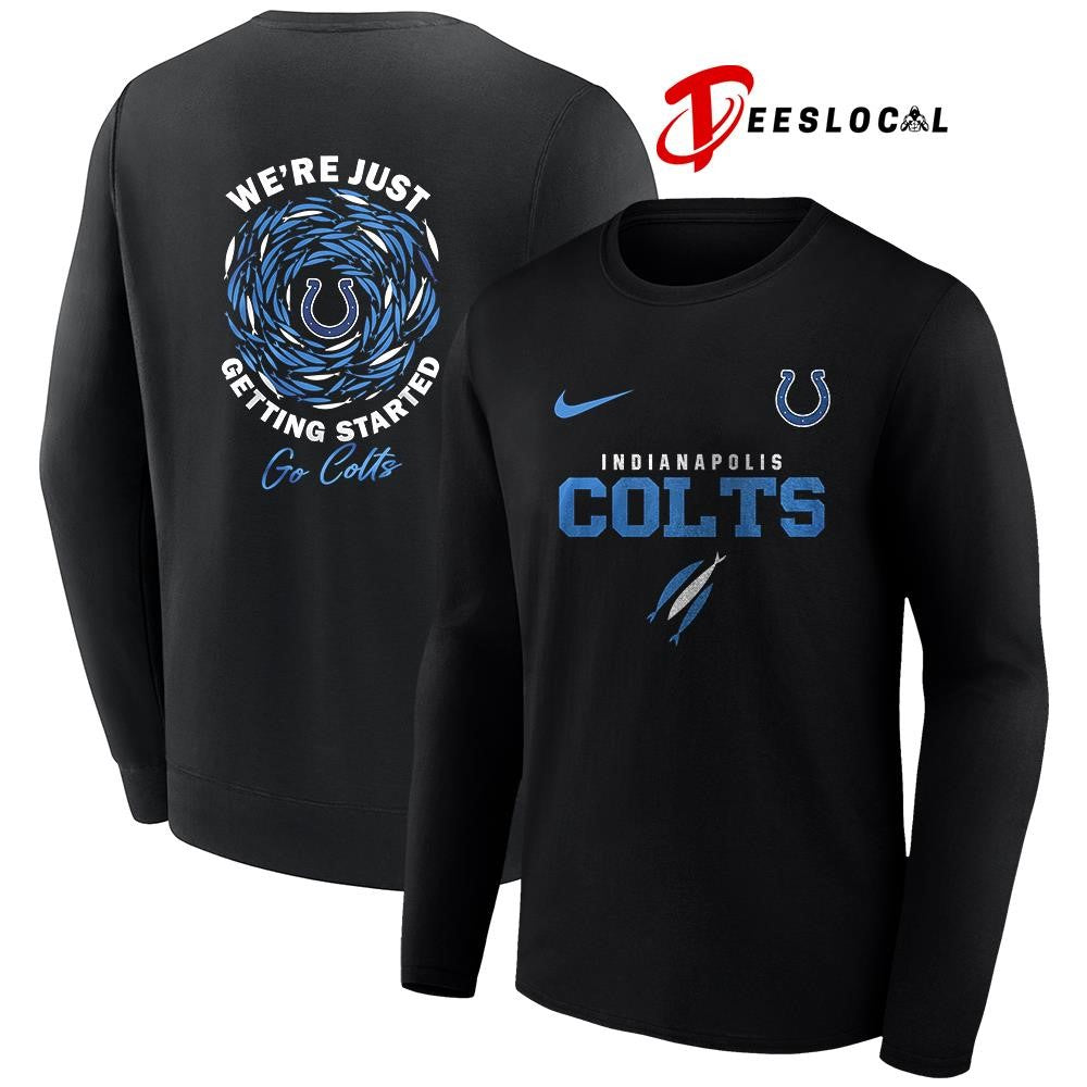 Indianapolis Colts x The Chosen we’re just getting started logo shirt