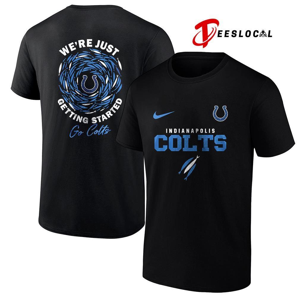 Indianapolis Colts x The Chosen we’re just getting started logo shirt