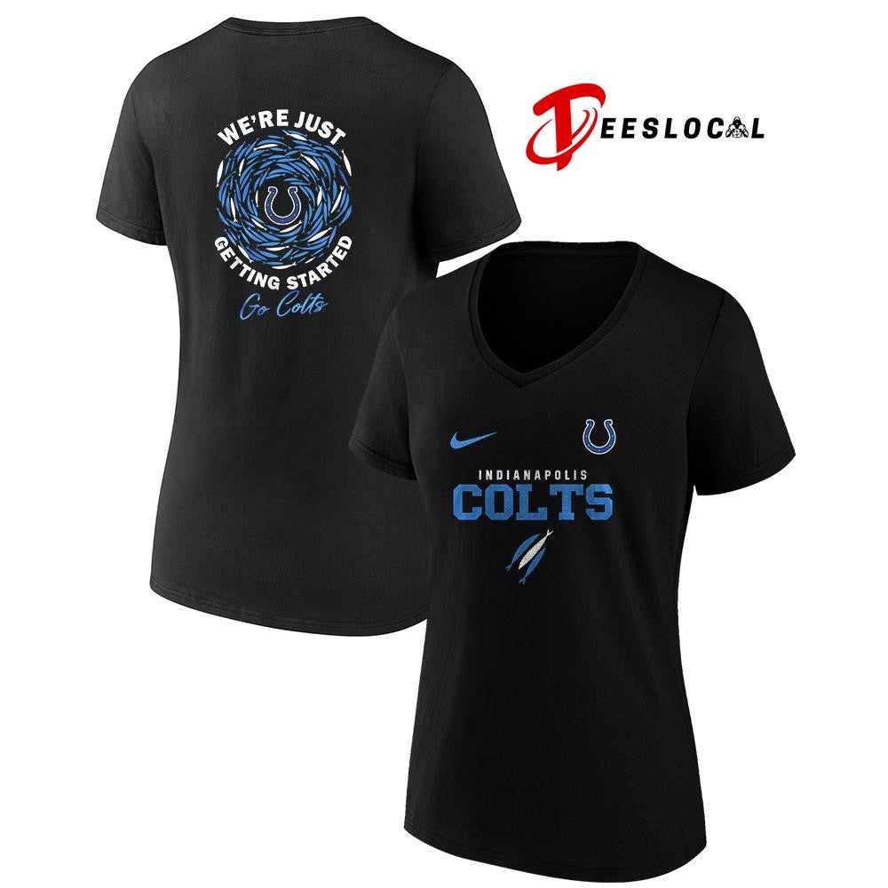 Indianapolis Colts x The Chosen we’re just getting started logo shirt