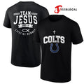Indianapolis Colts x team Jesus lifetime member John 3 16 logo shirt