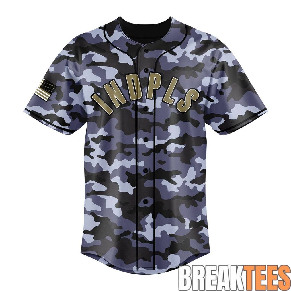 Indianapolis Indians 2026 Memorial Day Camo Baseball Jersey